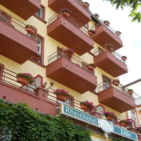 호텔 Rheinhotel Lilie 보파르트